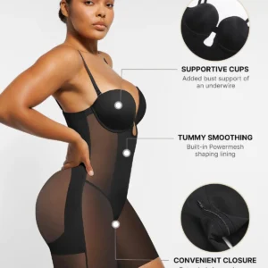 AirSlim® Deep Plunge Butt-Lifting Bodysuit