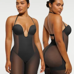 AirSlim® Deep Plunge Butt-Lifting Bodysuit