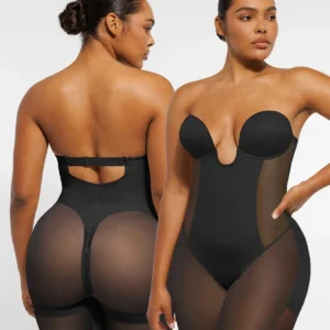 AirSlim® Deep Plunge Butt-Lifting Bodysuit