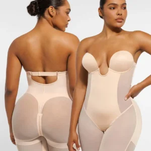 AirSlim® Deep Plunge Butt-Lifting Bodysuit