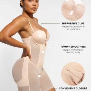 AirSlim® Deep Plunge Butt-Lifting Bodysuit