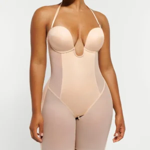 AirSlim® Deep Plunge Butt-Lifting Bodysuit