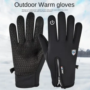 Dazzlesport™ Outdoor Heated Gloves Windproof and Waterproof with Plus Velvet