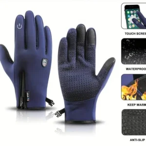 Dazzlesport™ Outdoor Heated Gloves Windproof and Waterproof with Plus Velvet