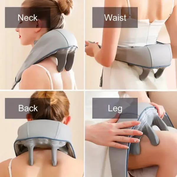 ThermaKnead™ – Heated Neck and Shoulder Massage for Ultimate Relaxation