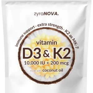 Vitamin D3 + K2 Supplement Softgels