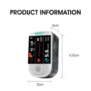 Bikenda™ Next-Generation Smart 3-in-1 Non-Invasive Laser Glucose Meter