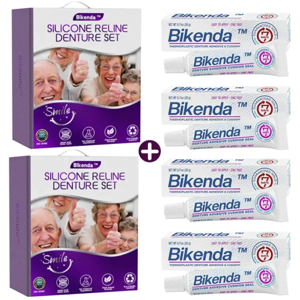 Bikenda™ Silicone Reline Denture Set