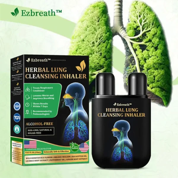 Ezbreath™ Herbal Lung Cleansing Inhaler