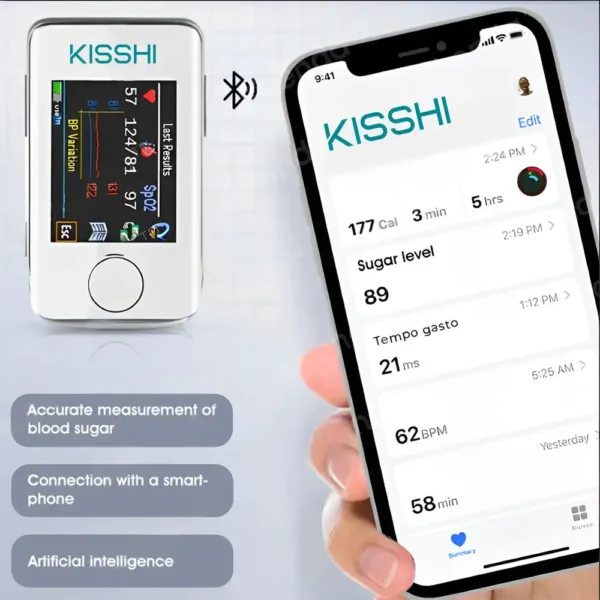 KISSHI™ Non-Invasive Blood Glucose Meter