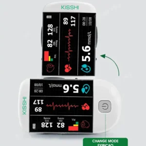 KISSHI™ Premium Next- Generation 3-in-1 Non- Invasive Laser Glucose Meter