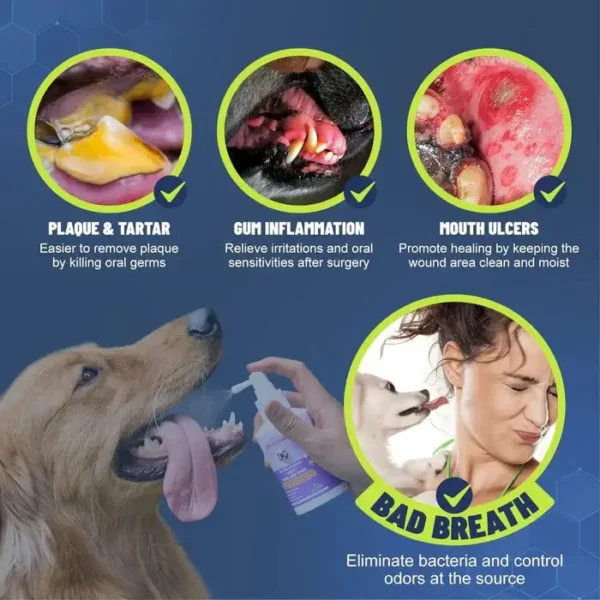 Seurico™ Teeth Cleaning Spray for Dogs & Cats