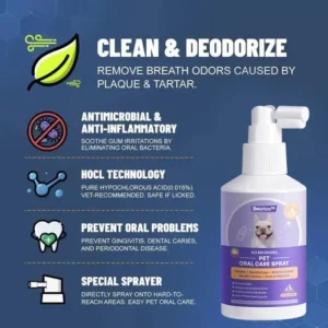 Seurico™ Teeth Cleaning Spray for Dogs & Cats