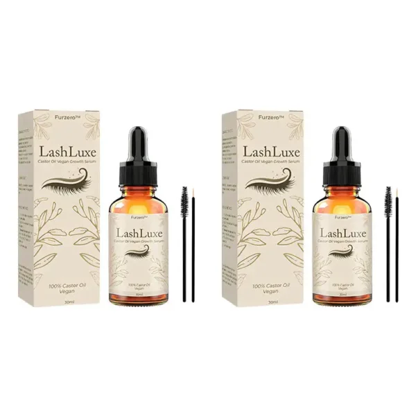 Furzero™ LashLuxe Castor Oil Vegan Growth Serum