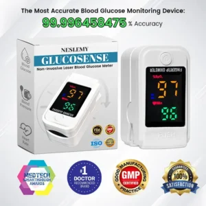 NESLEMY™ GlucoSense Non-Invasive Laser Blood Glucose Meter