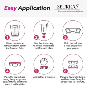 Seurico™ Thermoplastic Denture Adhesive